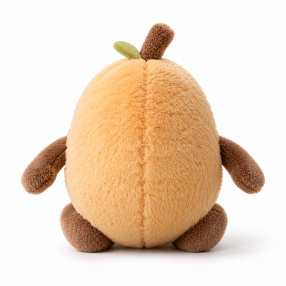 PLUSHIP Loquat Plush Toy – Glasses - product view 04