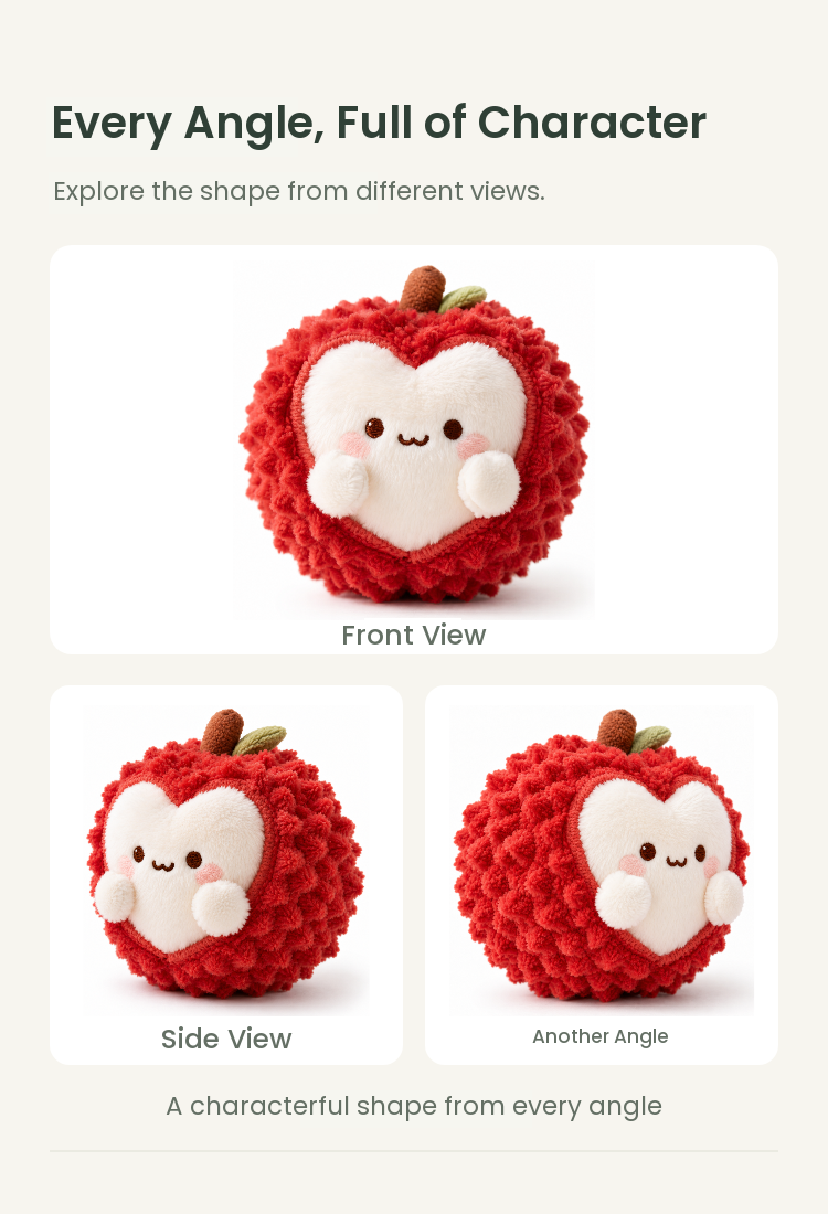 PLUSHIP Lychee Plush Toy - detail 04