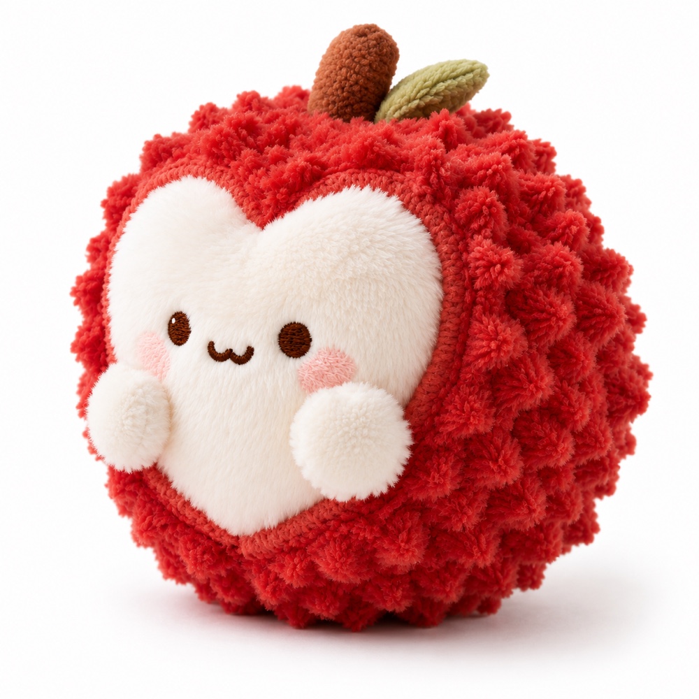 PLUSHIP Lychee Plush Toy - product view 03