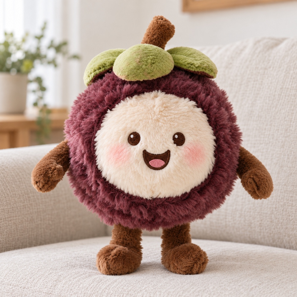 PLUSHIP Mangosteen Plush Toy - product view 03