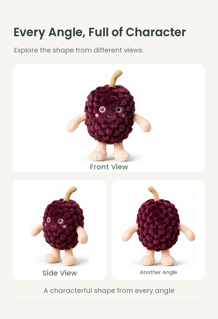 PLUSHIP Mulberry Plush Toy - detail 04