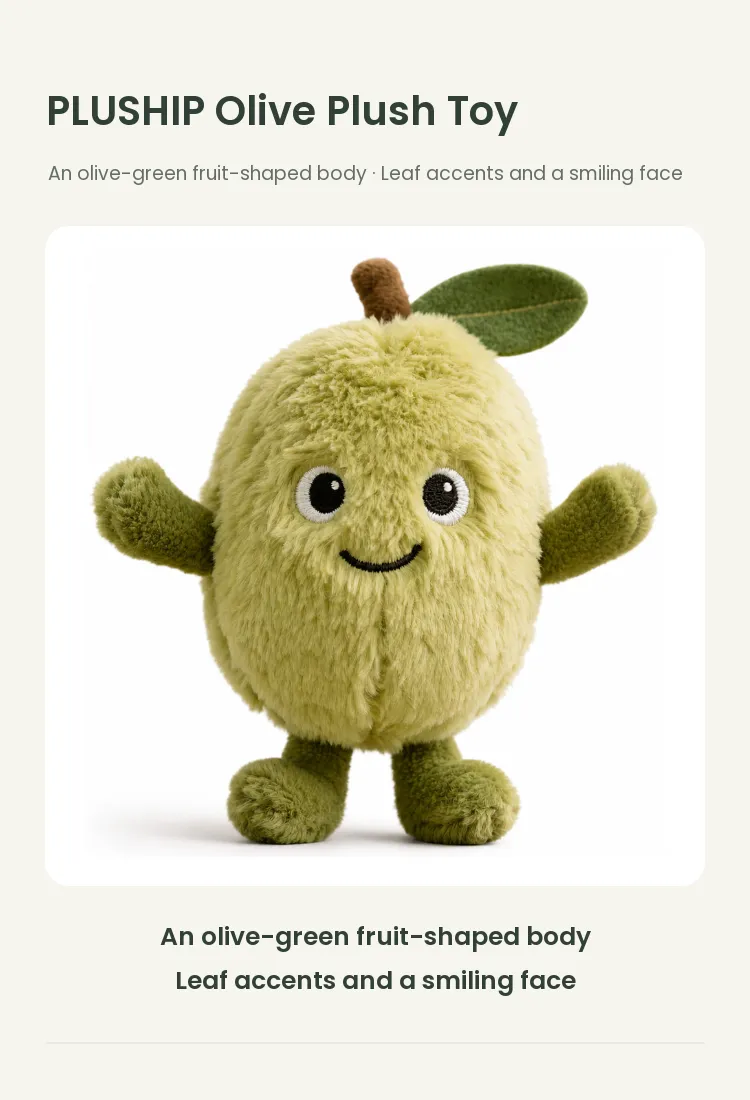 PLUSHIP Olive Plush Toy - detail 1