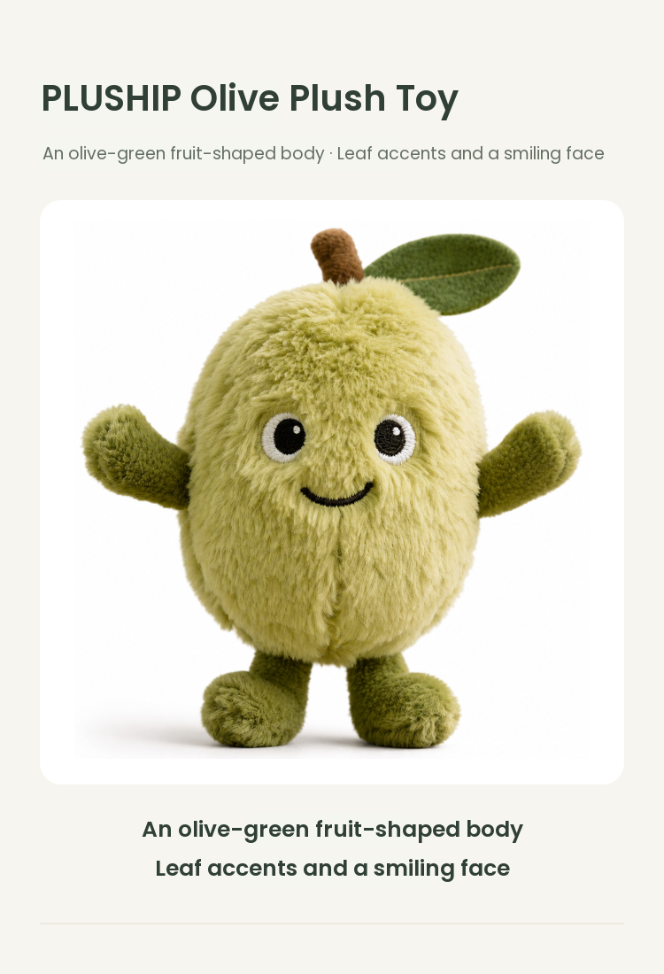 PLUSHIP Olive Plush Toy - detail 01