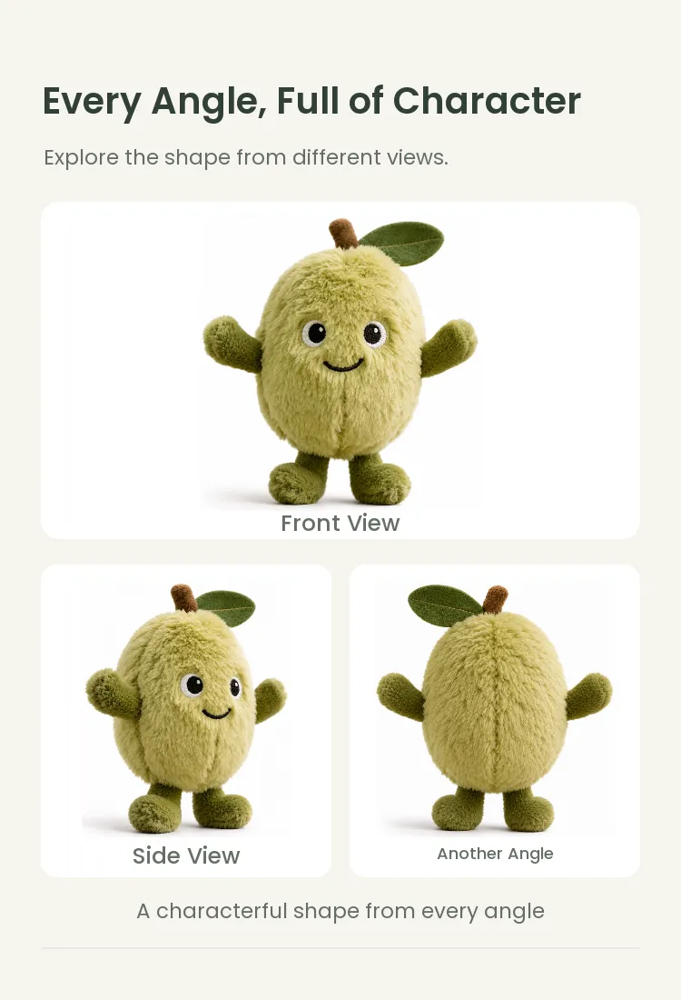 PLUSHIP Olive Plush Toy - detail 4