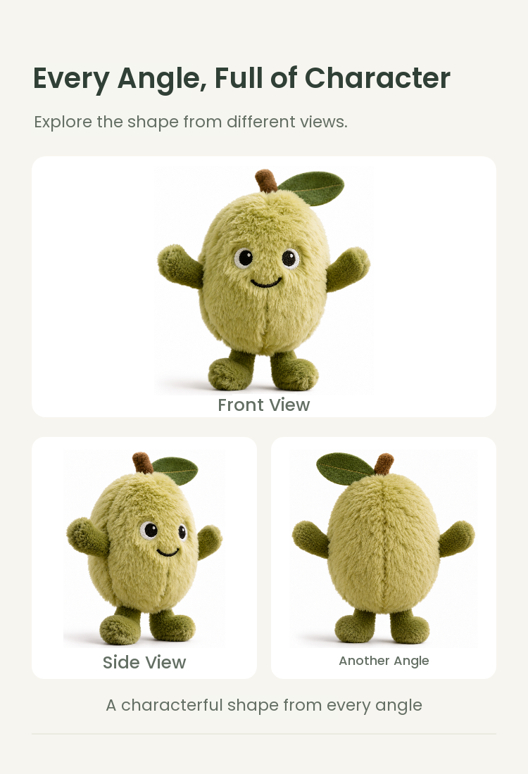 PLUSHIP Olive Plush Toy - detail 04