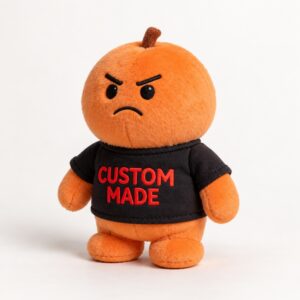 PLUSHIP Orange Plush Toy – Statement T-Shirt - product view 01