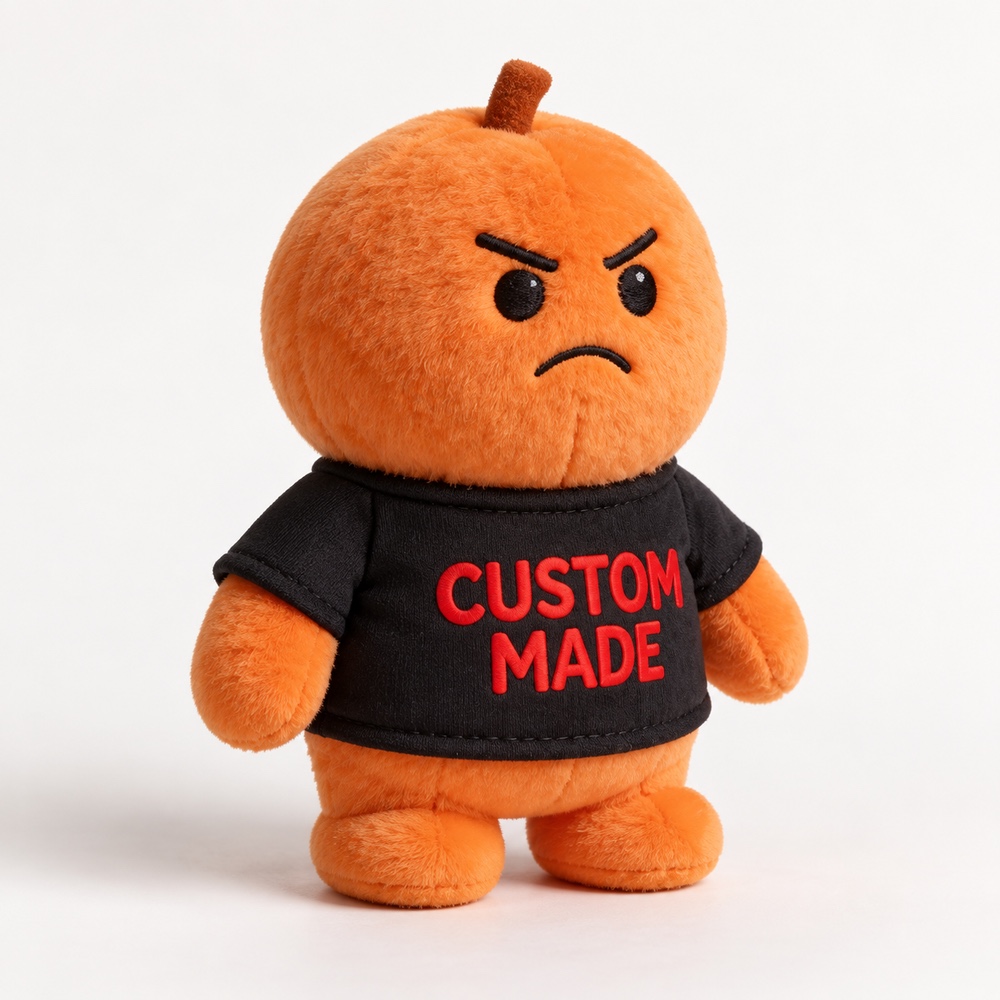 PLUSHIP Orange Plush Toy – Statement T-Shirt - product view 02