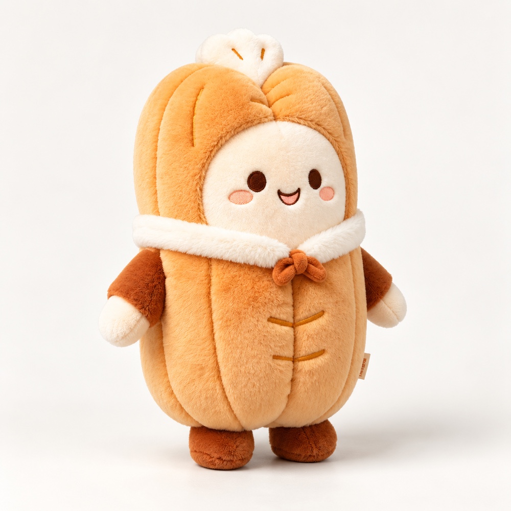 PLUSHIP Pastry Doll Plush Toy – Toggle Buttons - product view 02