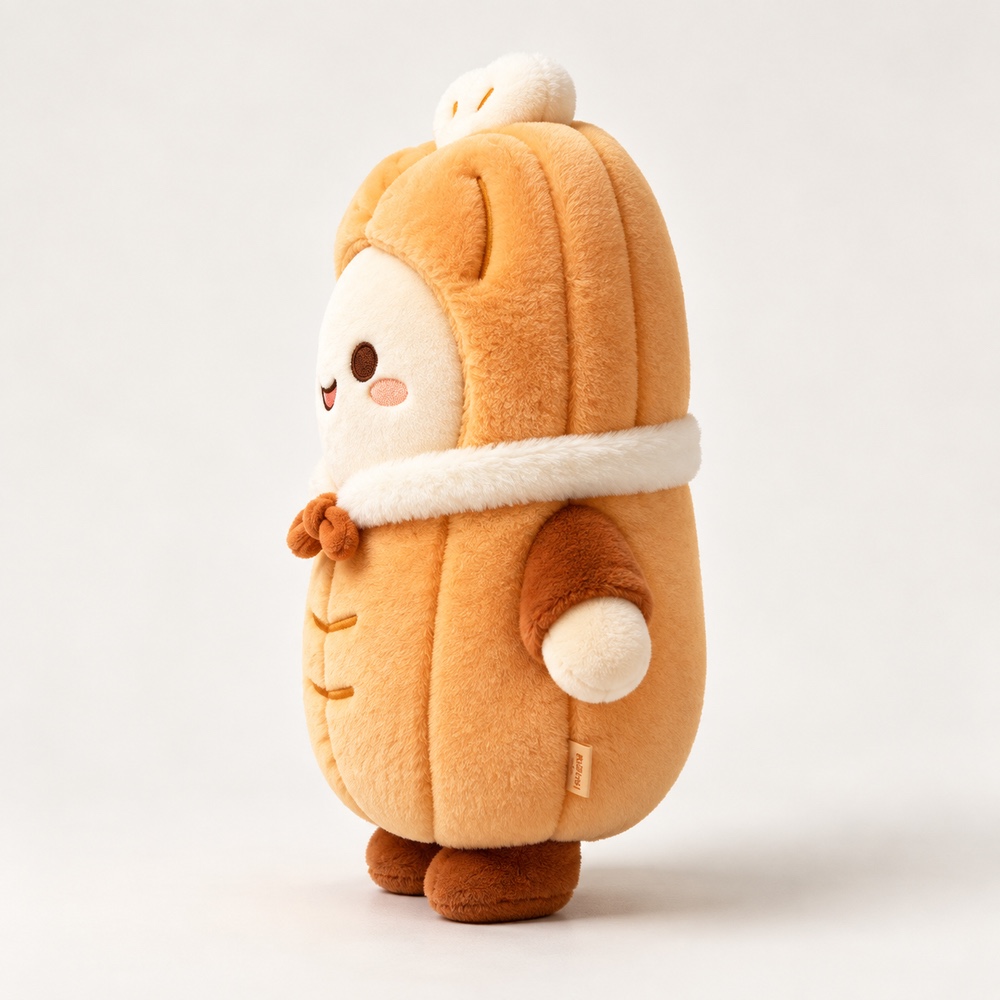PLUSHIP Pastry Doll Plush Toy – Toggle Buttons - product view 03