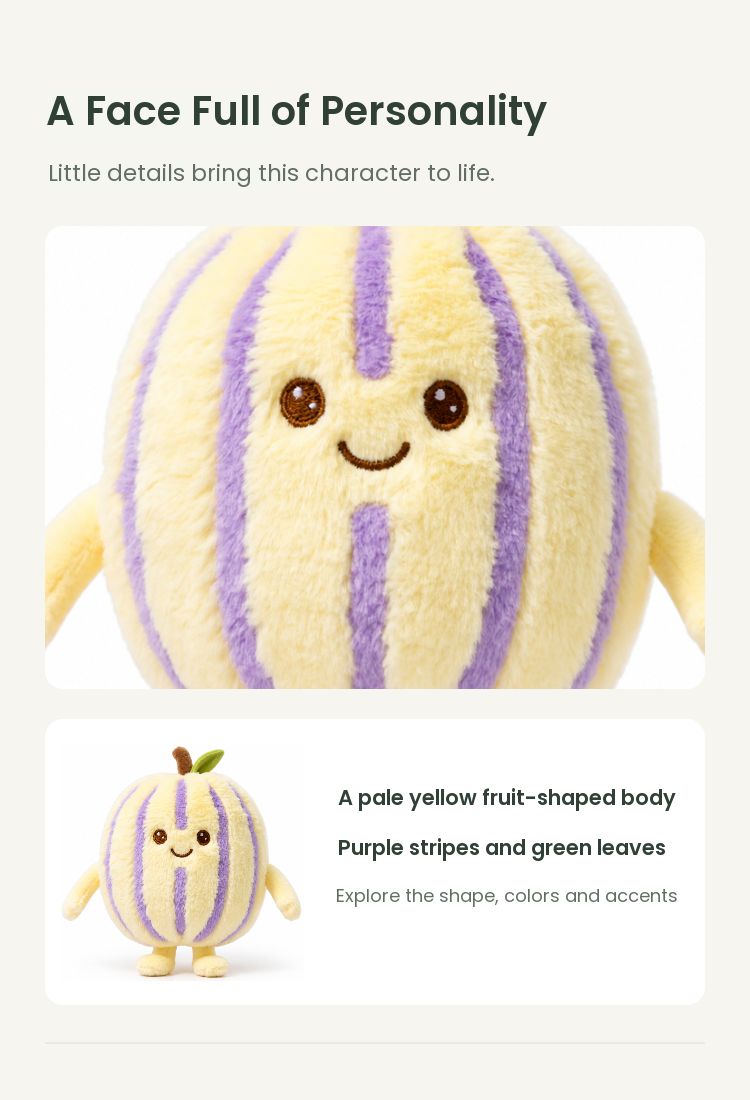 PLUSHIP Pepino Plush Toy - detail 03