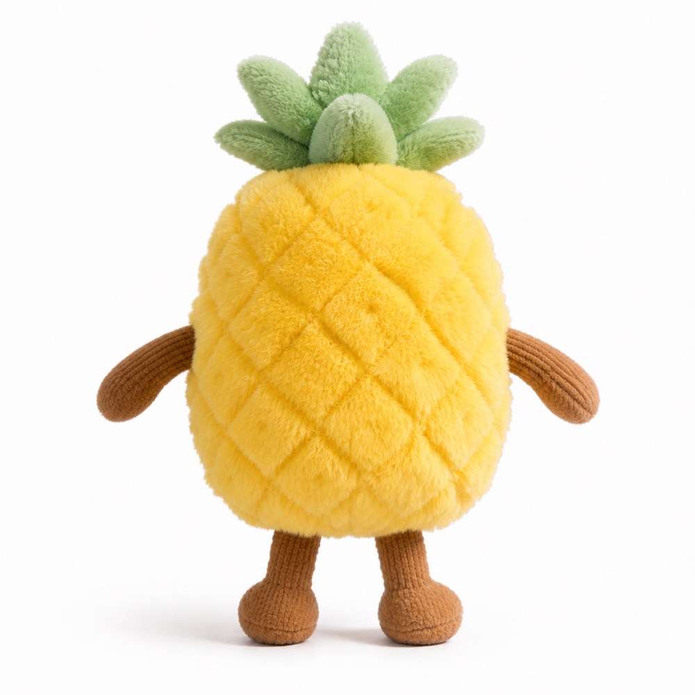 PLUSHIP Pineapple Plush Toy – Sunglasses - product view 05