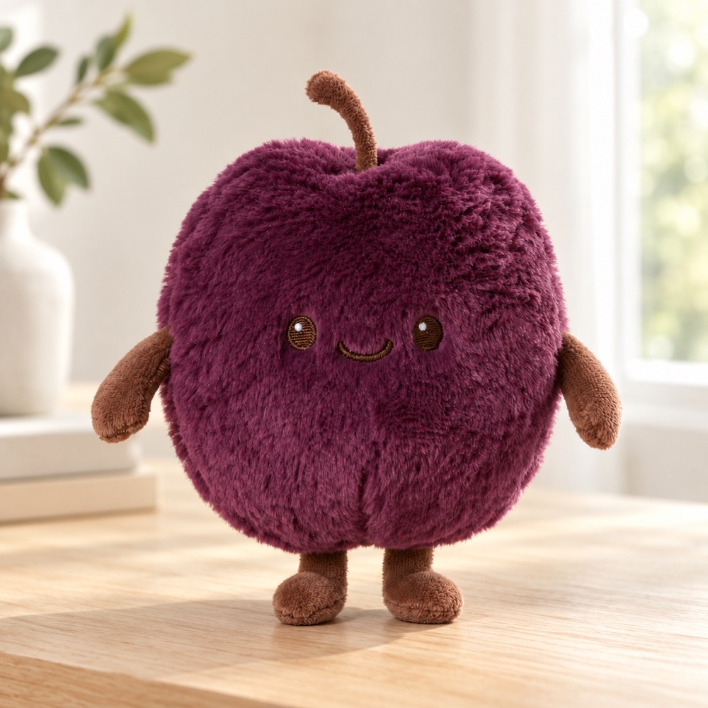 PLUSHIP Plum Plush Toy - product view 03