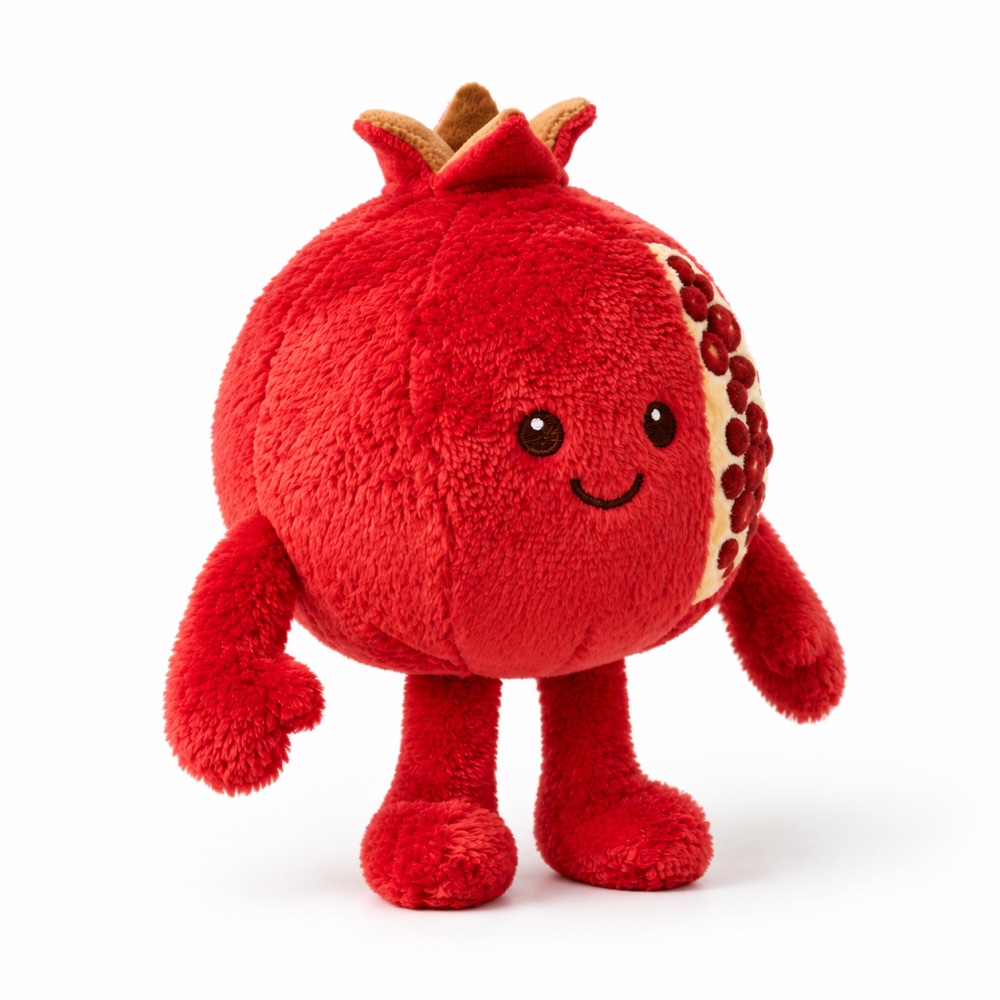 PLUSHIP Pomegranate Plush Toy - product view 02