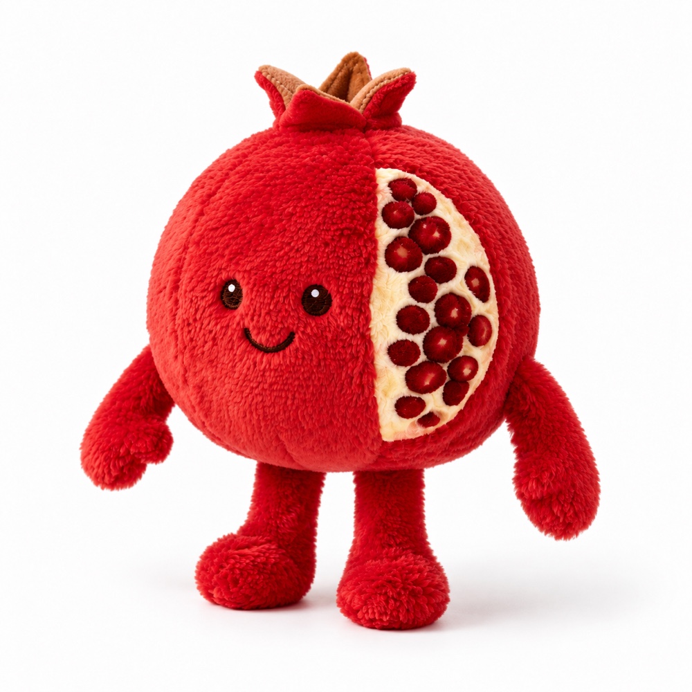PLUSHIP Pomegranate Plush Toy - product view 03