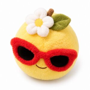 PLUSHIP Pomelo Plush Toy – Sunglasses - product view 01