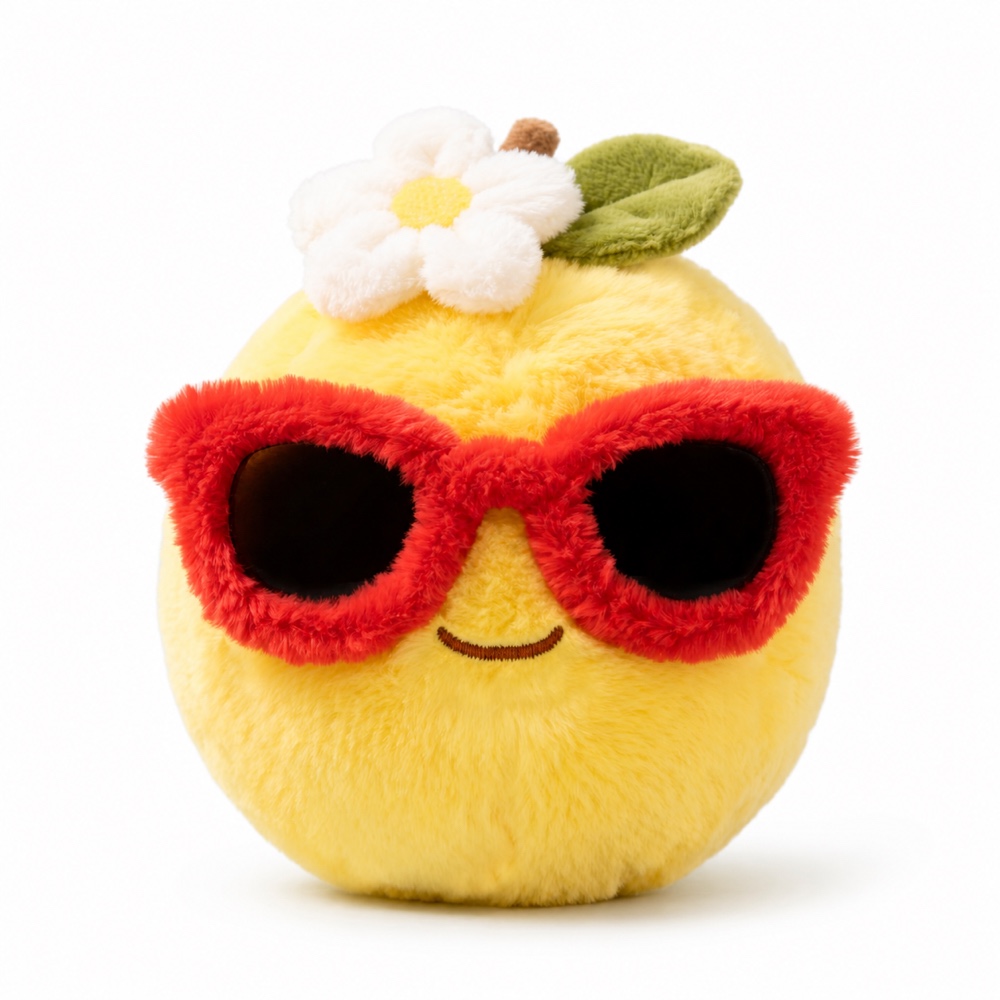 PLUSHIP Pomelo Plush Toy – Sunglasses - product view 05
