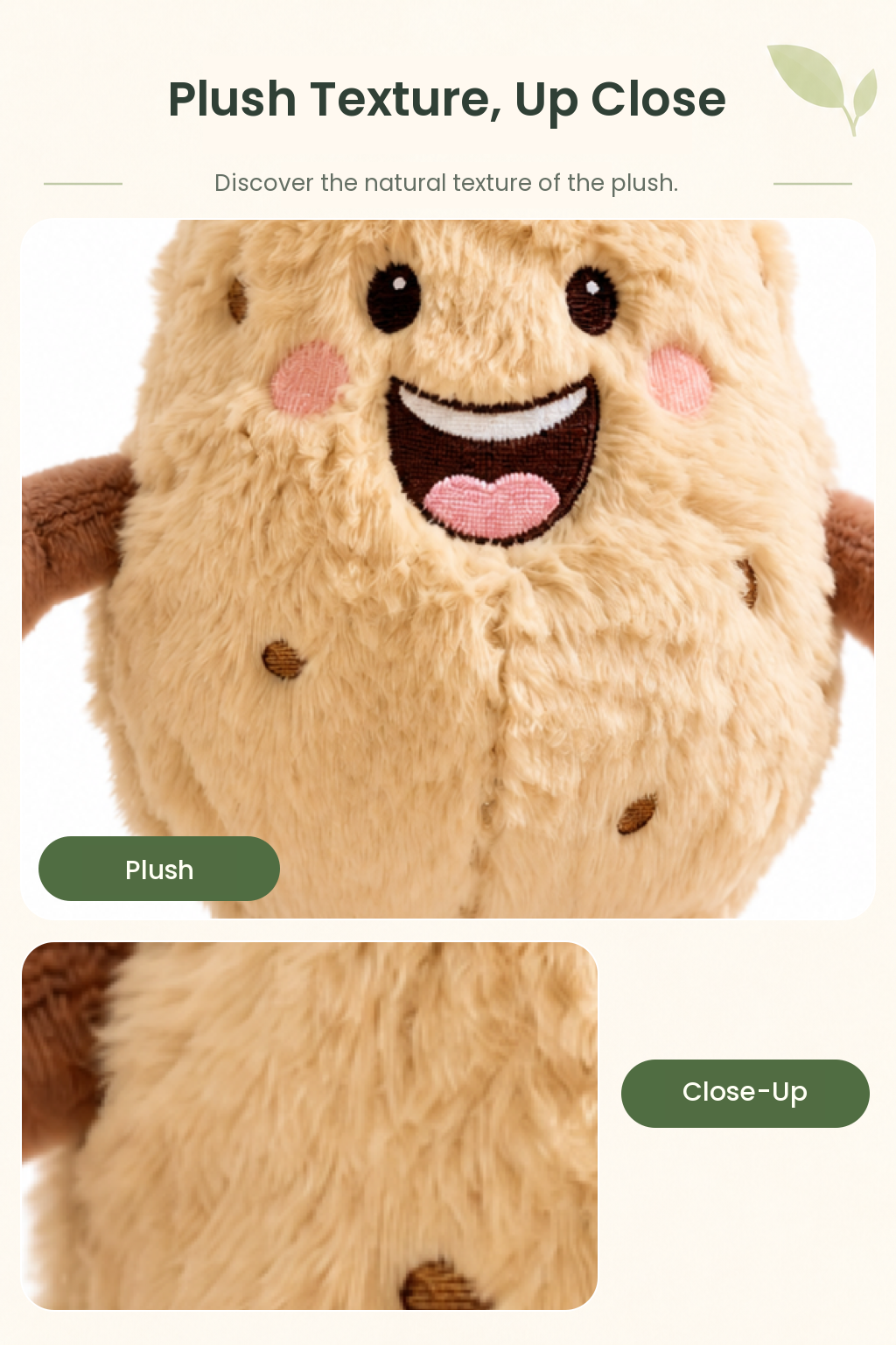 PLUSHIP Potato Plush Toy - detail 02