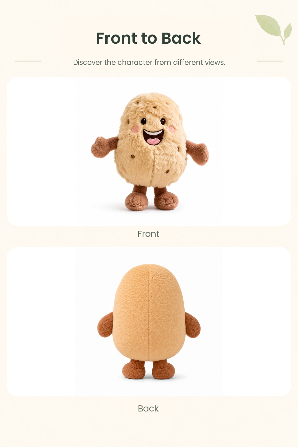 PLUSHIP Potato Plush Toy - detail 04