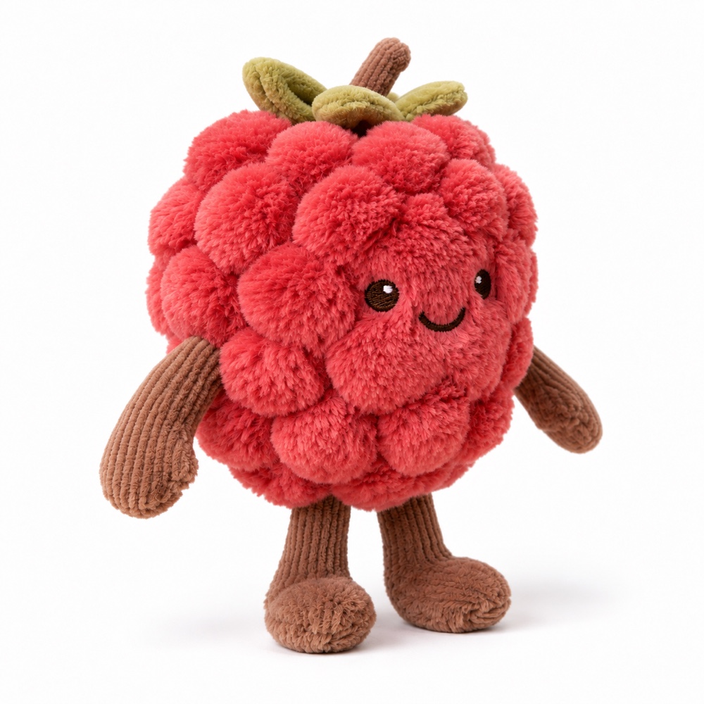 PLUSHIP Raspberry Plush Toy - product view 03