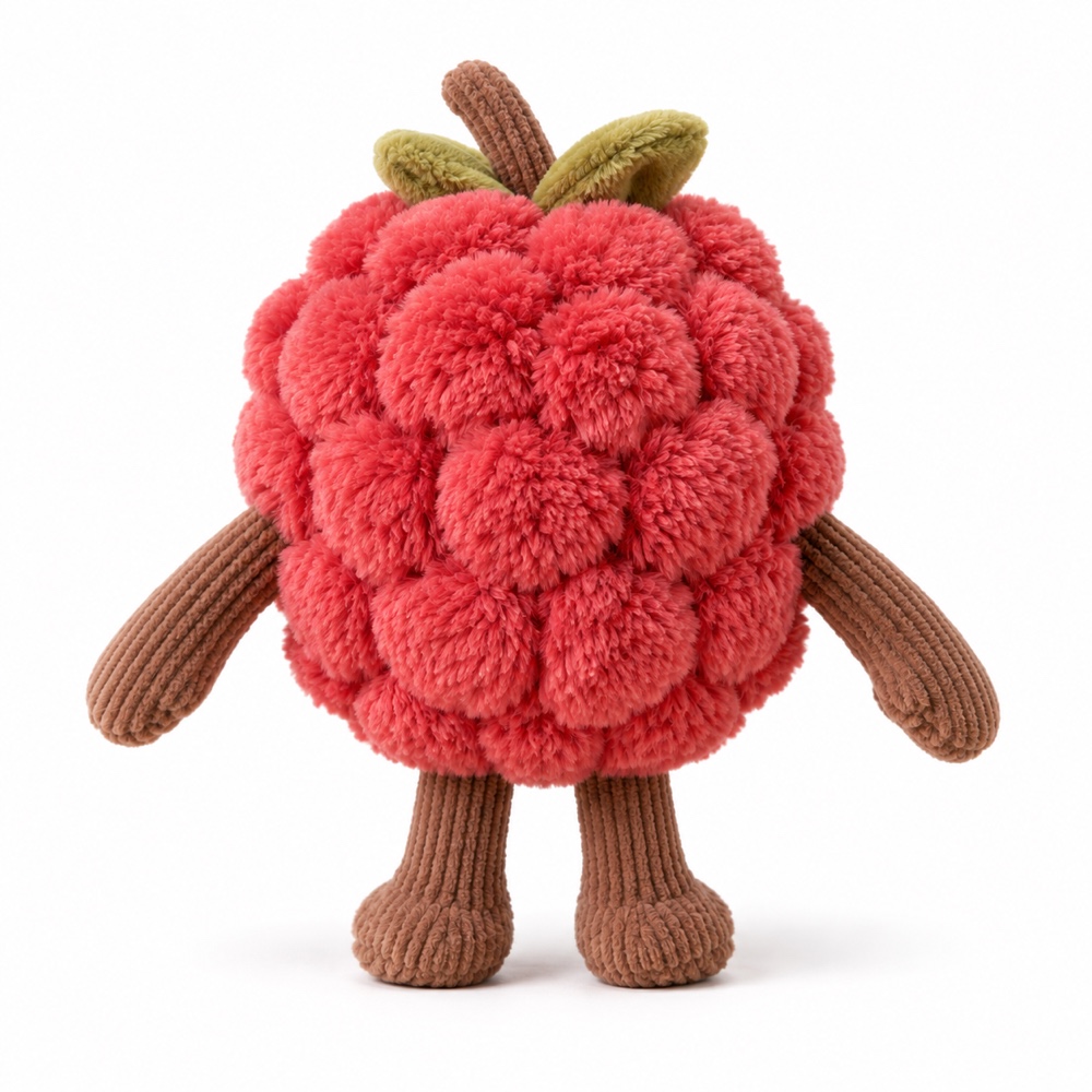 PLUSHIP Raspberry Plush Toy - product view 04