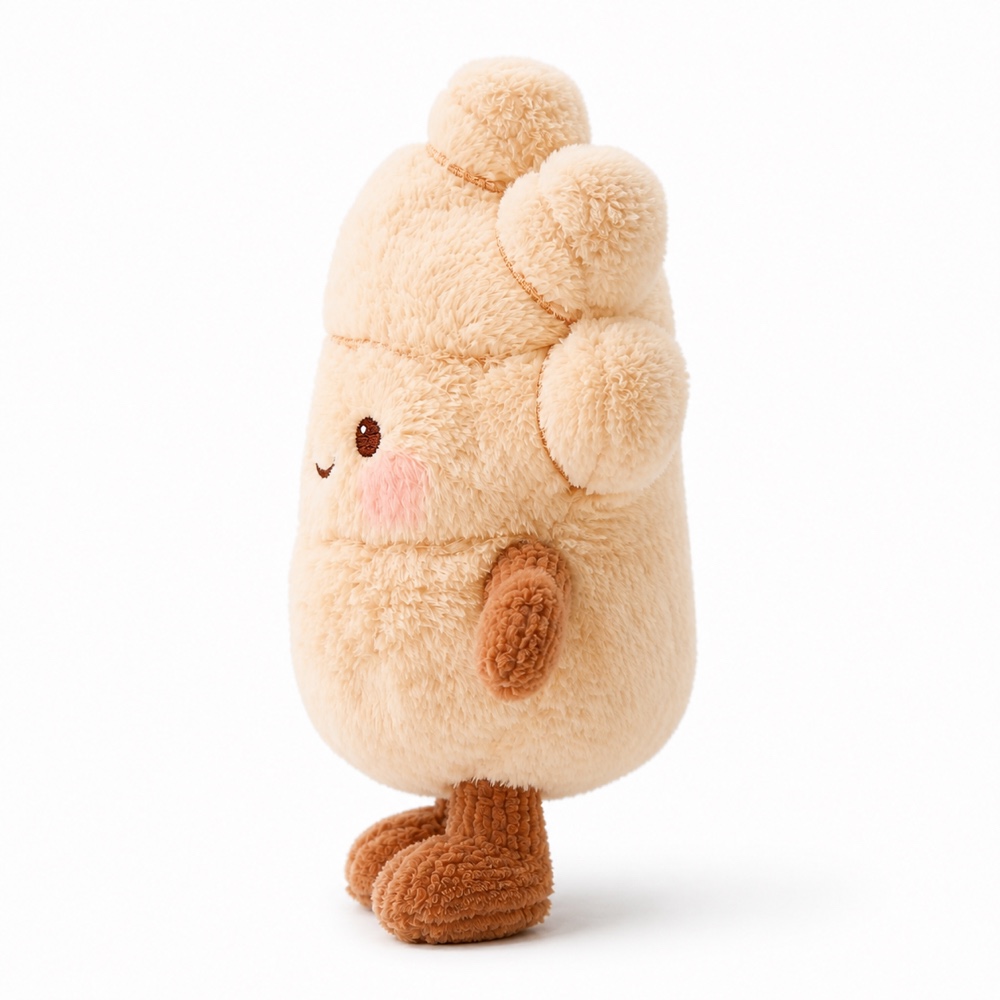PLUSHIP Smiling Ginger Plush Toy - product view 04