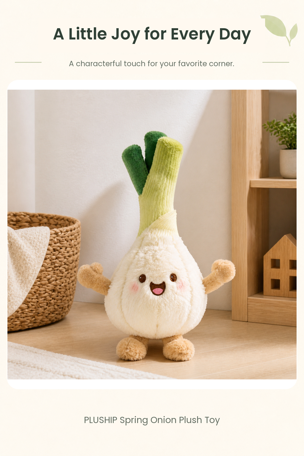 PLUSHIP Spring Onion Plush Toy - detail 06
