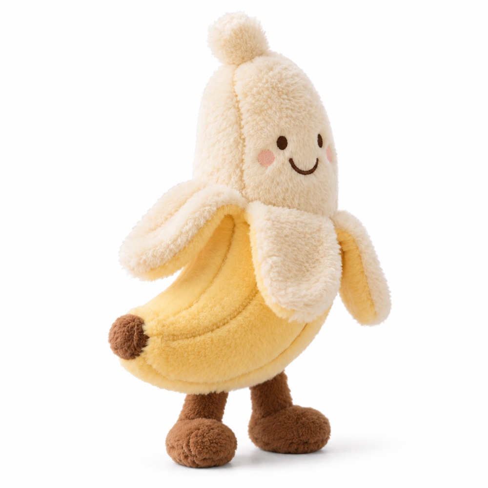 PLUSHIP Standing Banana Plush Toy - product view 02