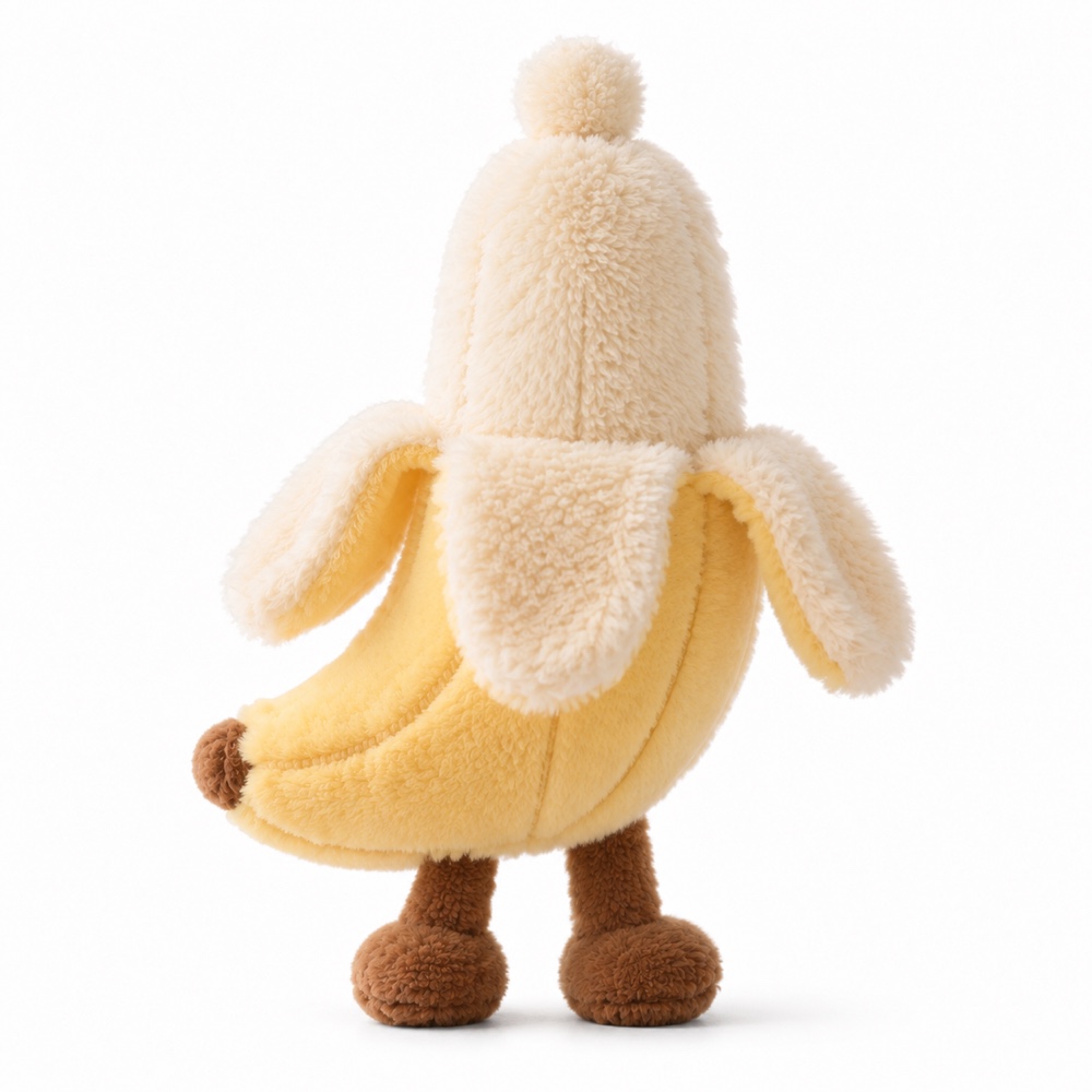 PLUSHIP Standing Banana Plush Toy - product view 04