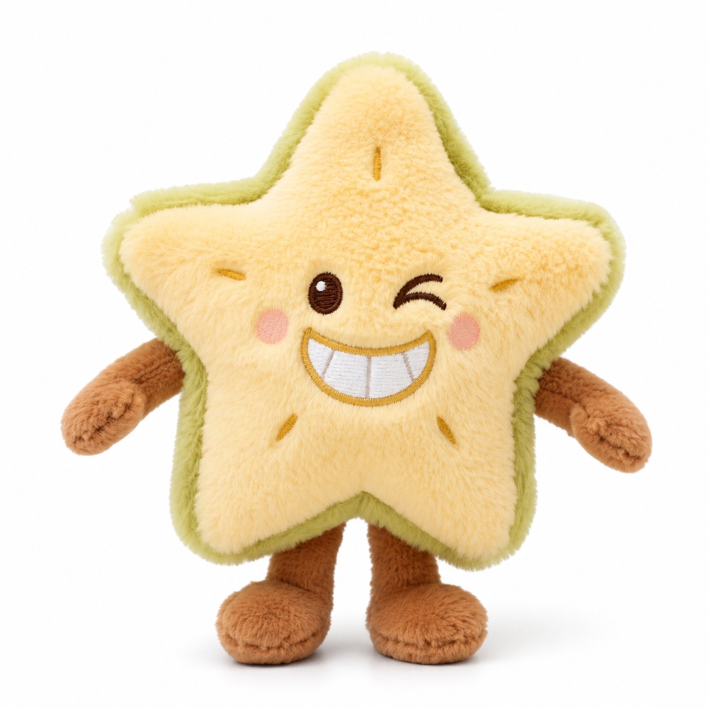 PLUSHIP Starfruit Plush Toy - product view 01