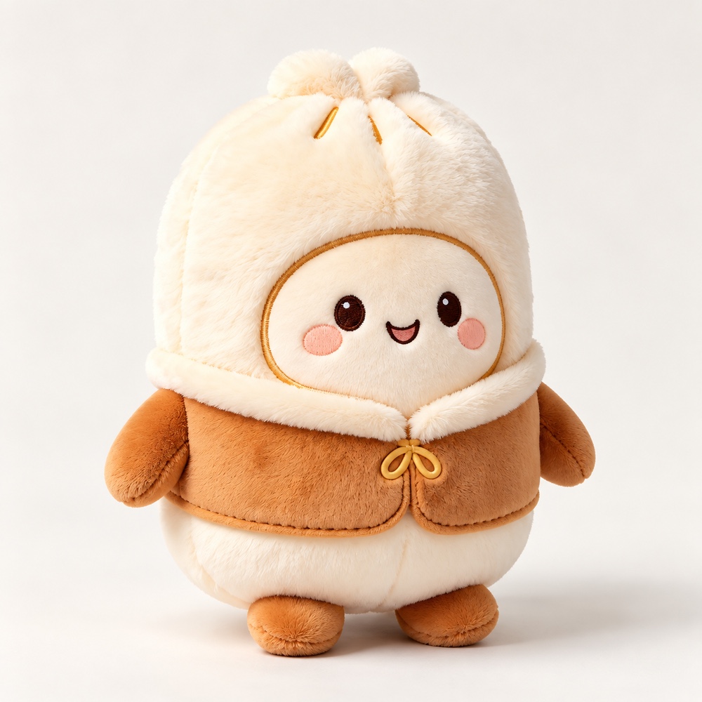 PLUSHIP Steamed Bun Plush Toy - product view 02