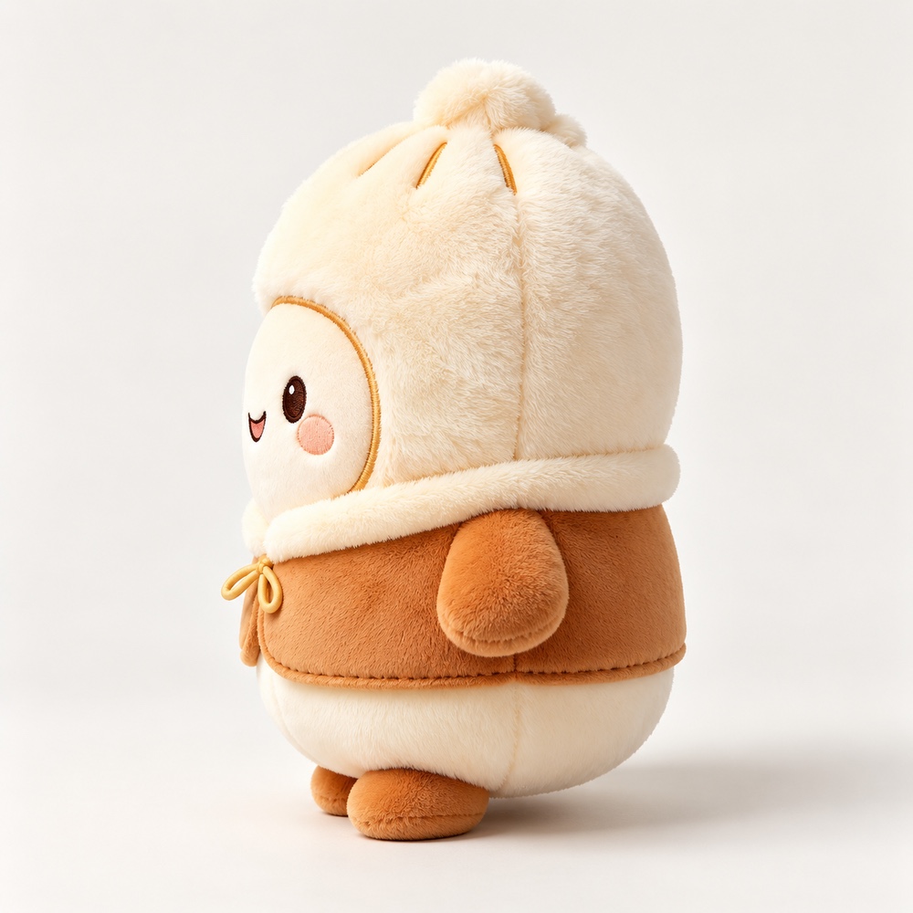 PLUSHIP Steamed Bun Plush Toy - product view 03