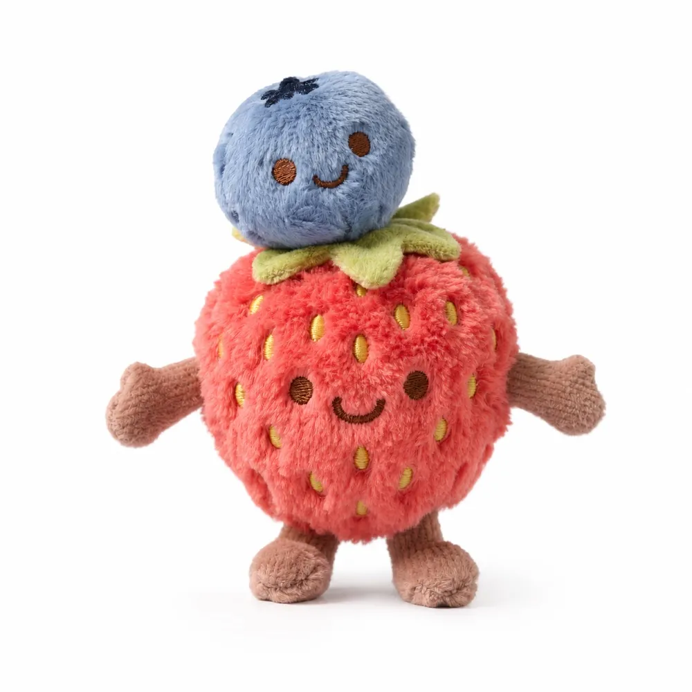 PLUSHIP Strawberry Plush Toy – Blueberry - product view 01