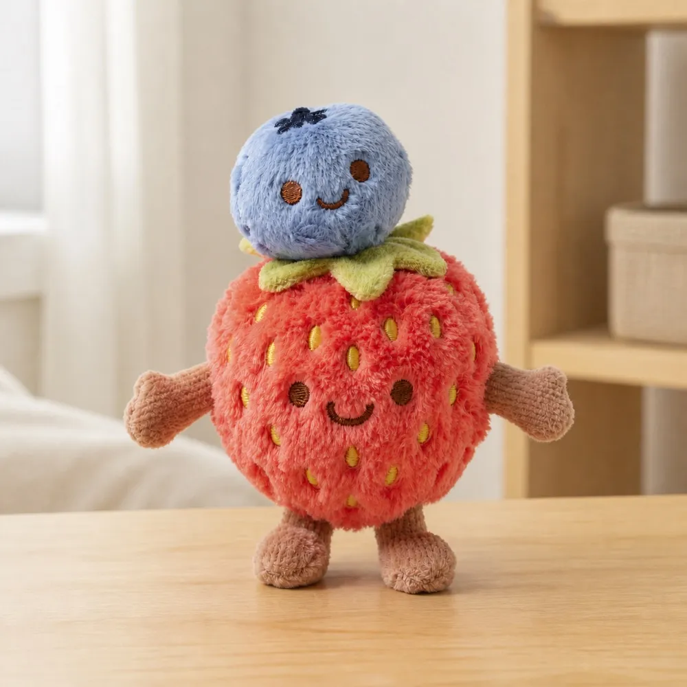 PLUSHIP Strawberry Plush Toy – Blueberry — catalogue view