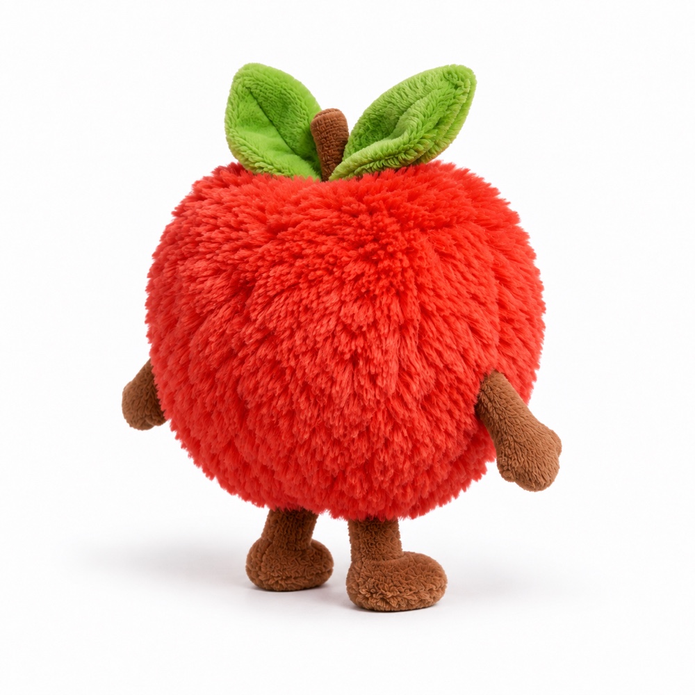 PLUSHIP Whole Apple Plush Toy - product view 02