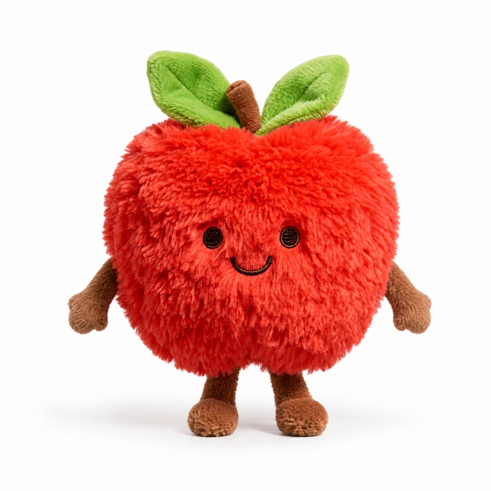 PLUSHIP Whole Apple Plush Toy - product view 05