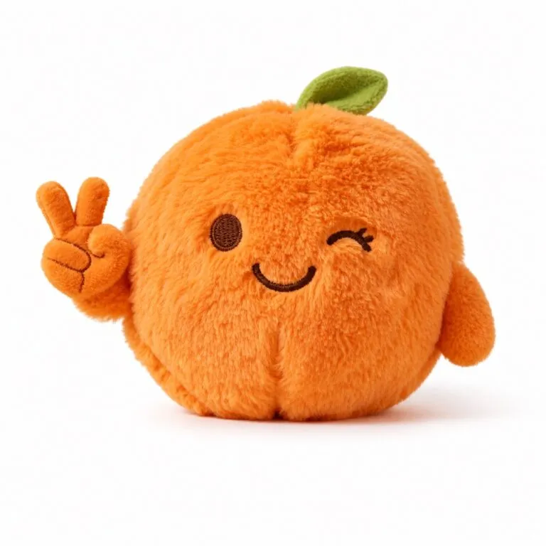 PLUSHIP Winking Orange Plush Toy - product view 01